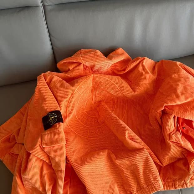 슈프림 스톤아일랜드 코듀로이 자켓