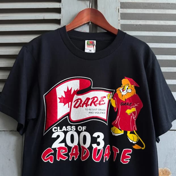 [S]2003 캐나다 D.A.R.E 캠페인 티셔츠