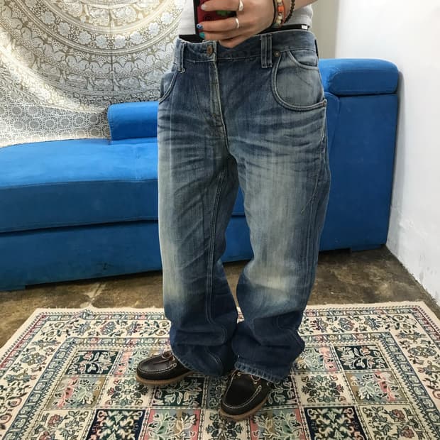 올드 네이비 워싱 데님팬츠 (Z1531)