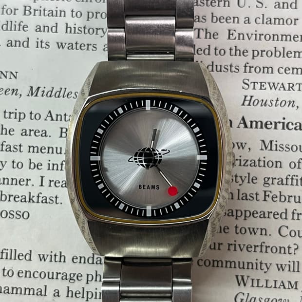 BEAMS 빈티지 쿼츠