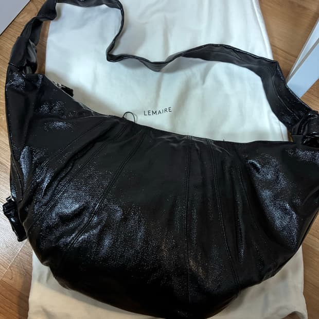 르메르 범백 크루아상백 코티드 린넨 라지