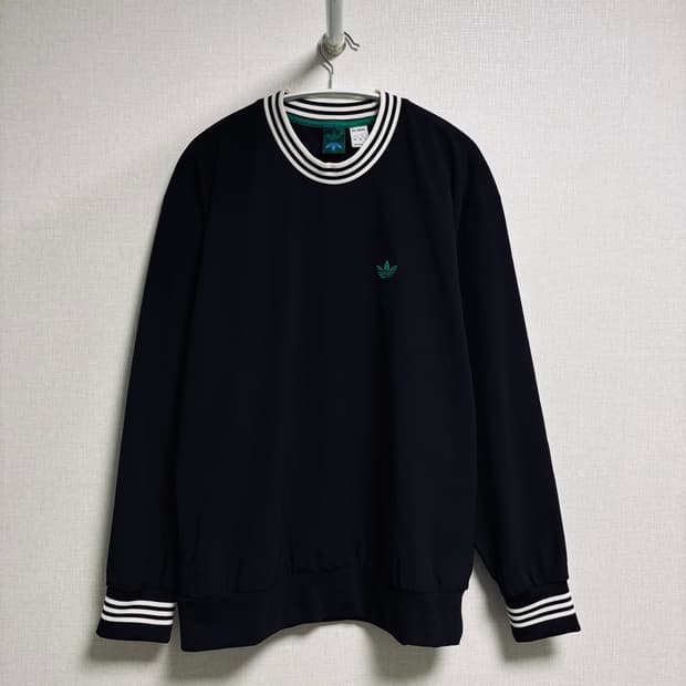 아디다스 RLN 롤링 링크 크루넥 스웨트셔츠 블랙