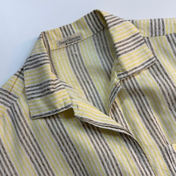 지아니 베르사체 스트라이프 셔츠 