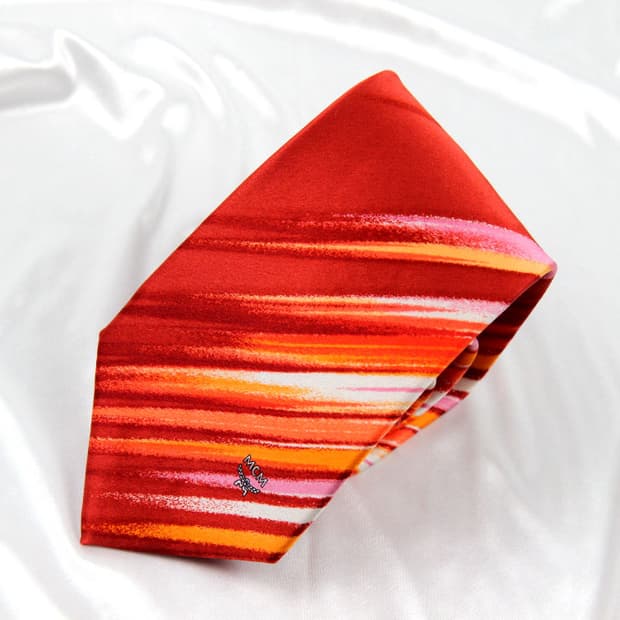 엠씨엠 8.7cm 미사용 남자 명품 넥타이 MCM