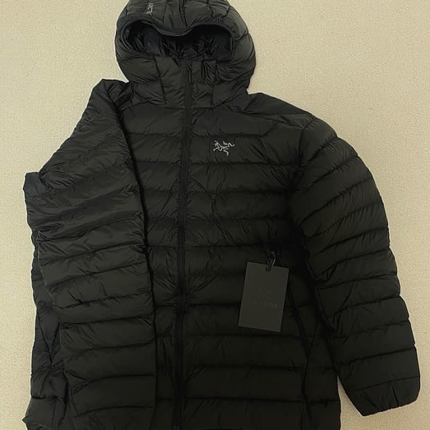 아크테릭스 세륨후디 블랙 S size