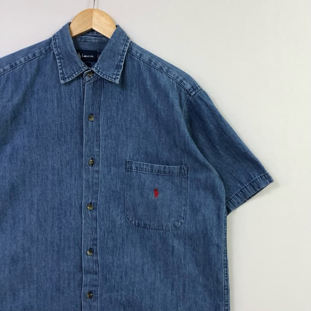 105 폴로 데님 셔츠