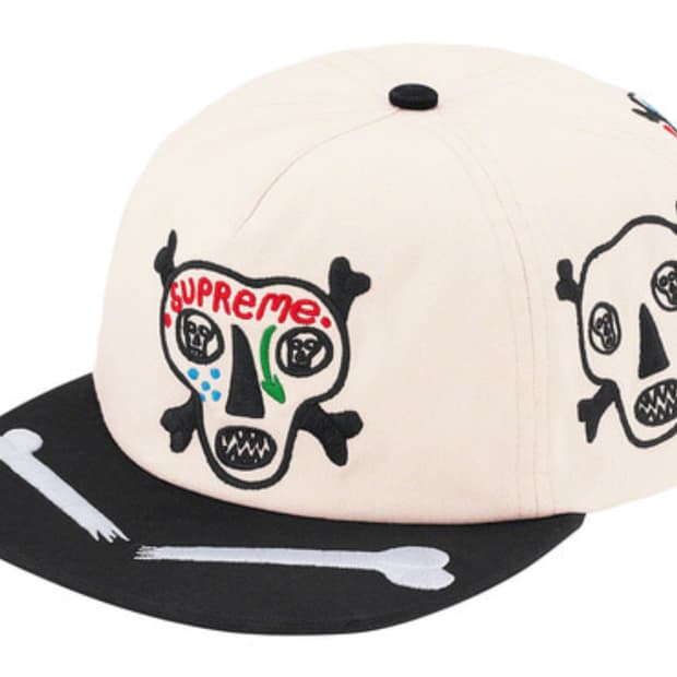 Supreme x Clayton Patterson 스컬스 5패널 캡