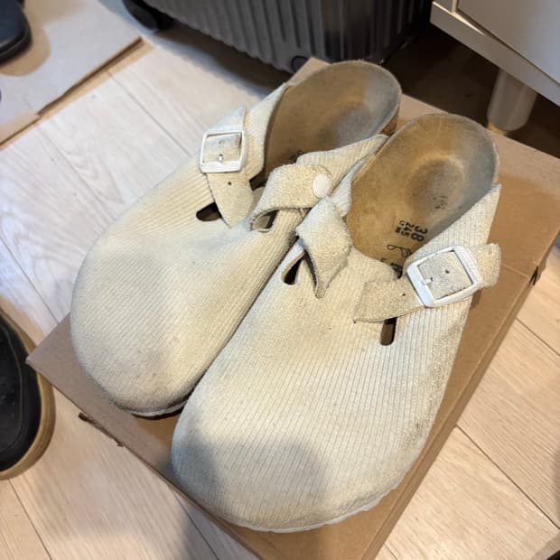 버켄스탁 보스턴 코듀로이 38