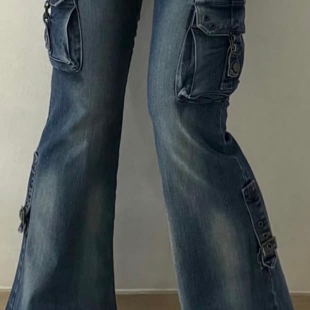 솜빈티지 카고 청바지 구해요