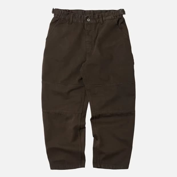 프리즘웍스 카펜터 워크 팬츠 브라운
