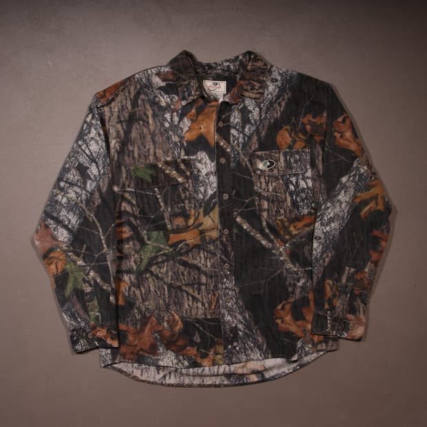 MOSSY OAK 빈티지 USA 리얼트리 셔츠