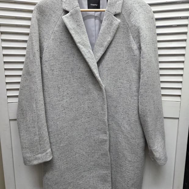 띠어리 하로키 오버사이즈 울 코트