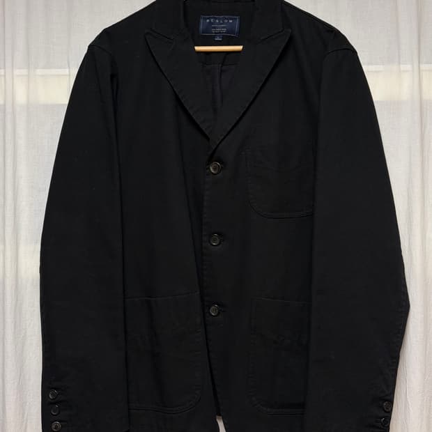 비슬로우 싱글 코튼 블레이저