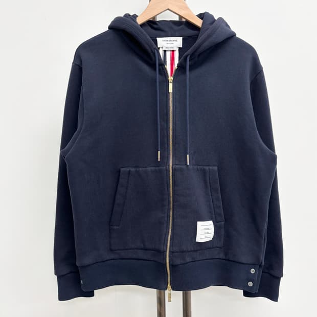 [2]톰브라운 백삼선 후드집업