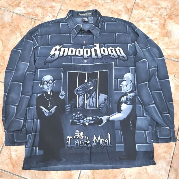 스눕독 snoop dogg "tha last meal" 폴리셔츠