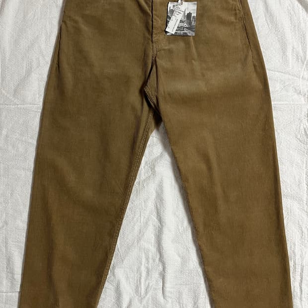 새상품)(M)엔지니어드가먼츠 14w 코듀로이 RF진 팬츠 진