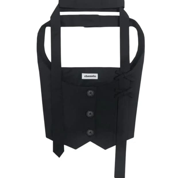 Chemehc 체메씨 트윌 베스트 차콜