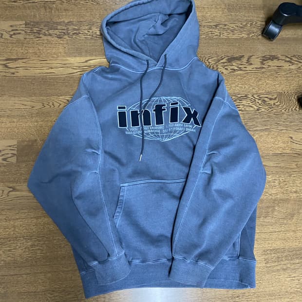 infix 후드티 클리어 os