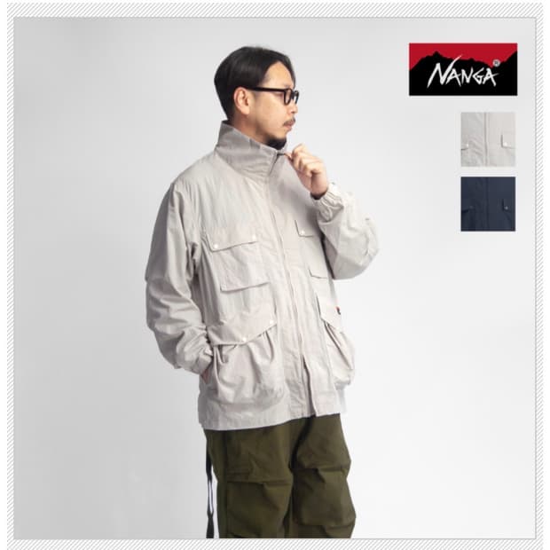 NANGA 나일론 터서 마운틴 블루종