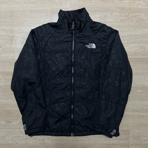 노스페이스 여성 페이즐리 패턴 경량 패딩 점퍼 [블랙] XS/85