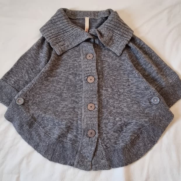 빈티지 모리걸 하구미 케이프 망토