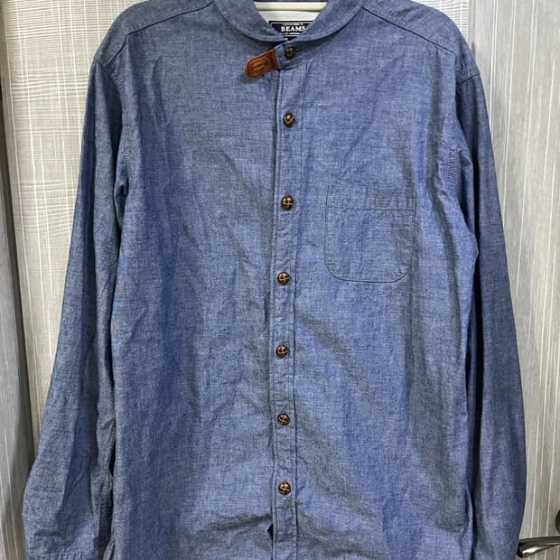빔즈 데님 블루 셔츠