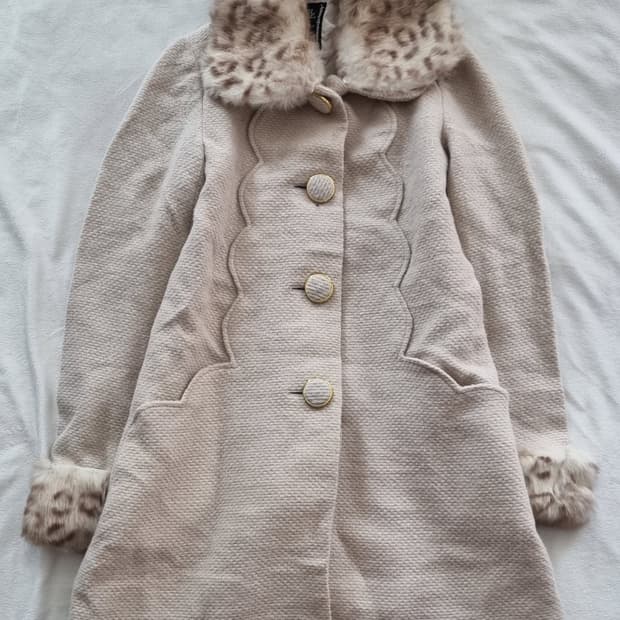 빈티지 세실맥비 갸루 퍼 코트