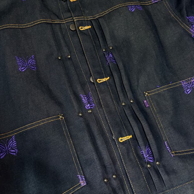 니들스 데님 자켓