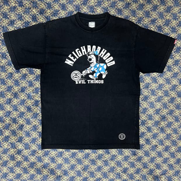 STUSSY x NEIGHBORHOOD 15주년 콜라보 티셔츠
