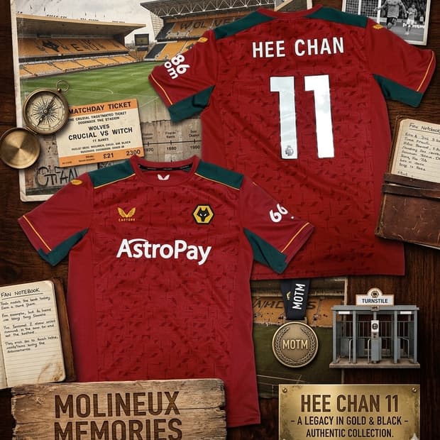 EPL 23/24 울버햄튼 어웨이 황희찬 유니폼 팝니다