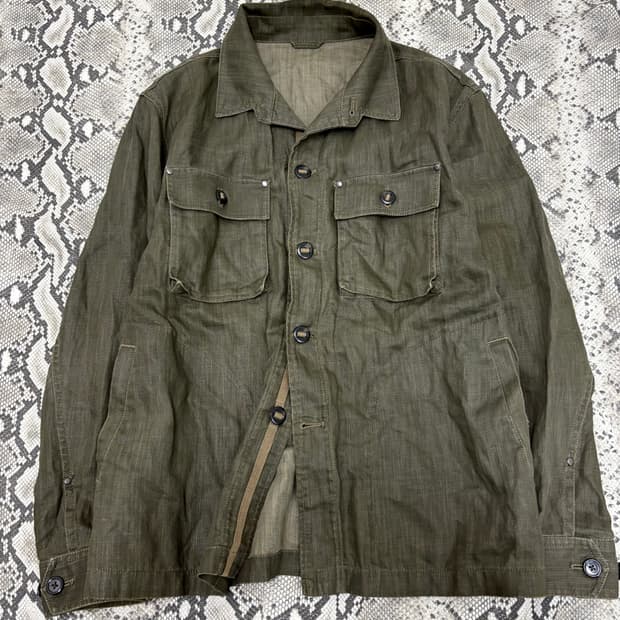 “Vintage” Grunge&Minimal Mood Khaki Jack