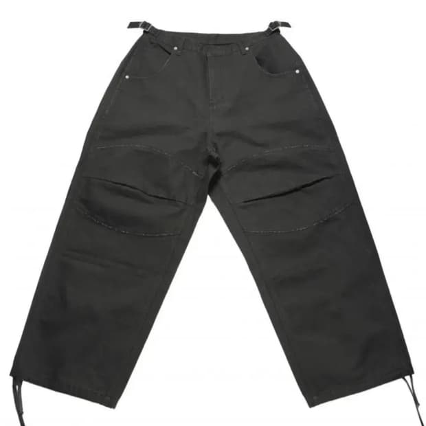 L) mjd 3d 니 팬츠 차콜