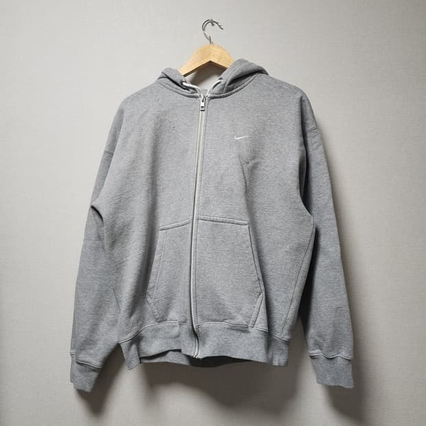[100] 나이키 오버핏 기모 후드 집업