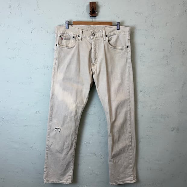 폴로랄프로렌 빈티지 워싱 스트레이트 데님팬츠