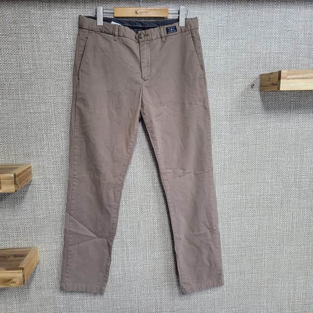 32인치 타미힐피거 빈티지 슬림핏 면바지