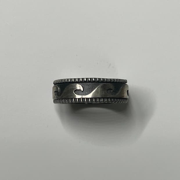 하카블랙스 회전 파도반지