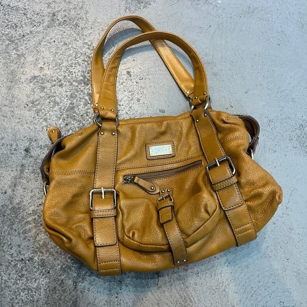 SISLEY Leather Shoulder Bag