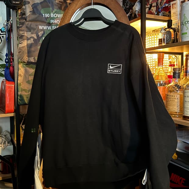 Xl 나이키 x 스투시 NRG 맨투맨 블랙