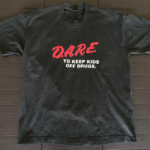 (XL) 90s 빈티지 DARE 티셔츠