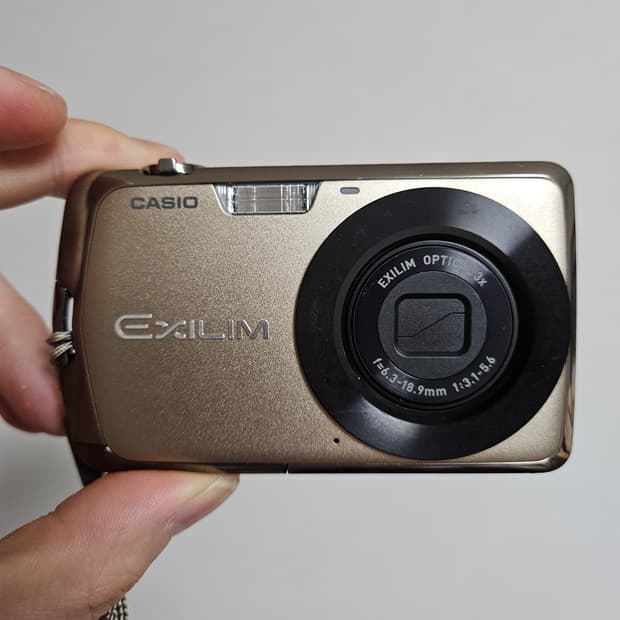 [박스셋] 카시오 엑슬림 EX-Z330 골드 EXILIM 빈티지 디카