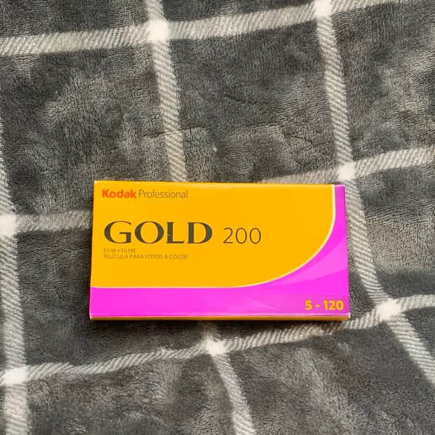 코닥 골드 200(Kodak Gold 200) 120 필름 5개 