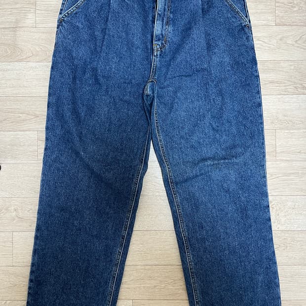 유니폼브릿지 원턱 청바지