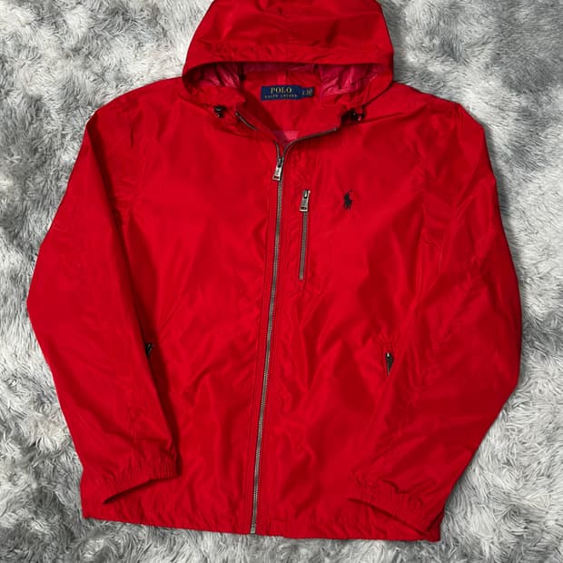 폴로랄프로렌 후드 바람막이 자켓 
