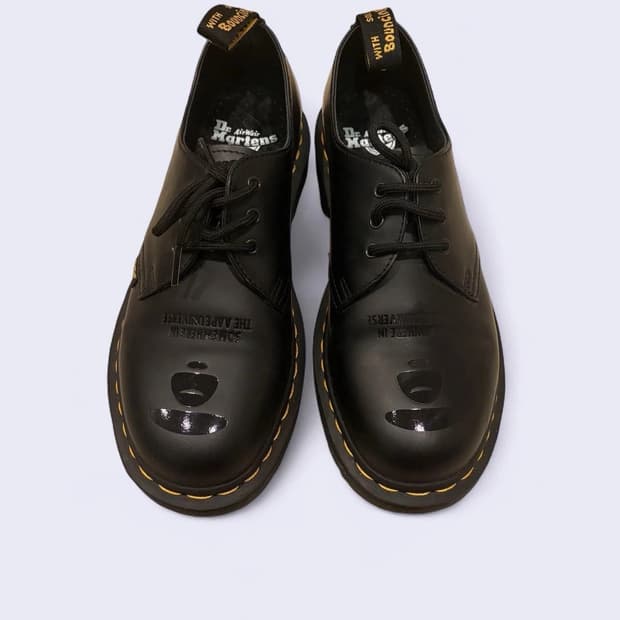 닥터마틴 X 베이프 AAPE 1461 스무스 가죽 옥스퍼드 슈즈 250