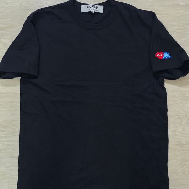 XL) 꼼데가르송 X 인베이더 반팔 AZ-T328