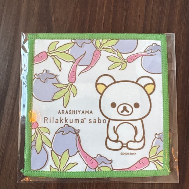 리락쿠마 한정 코스터