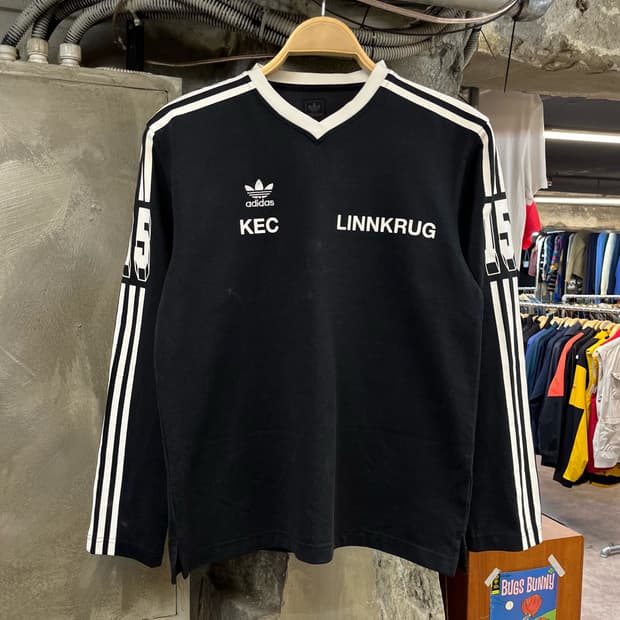 아디다스 KEC LINNKRUG 웜업 져지 블랙 95  #csz1394