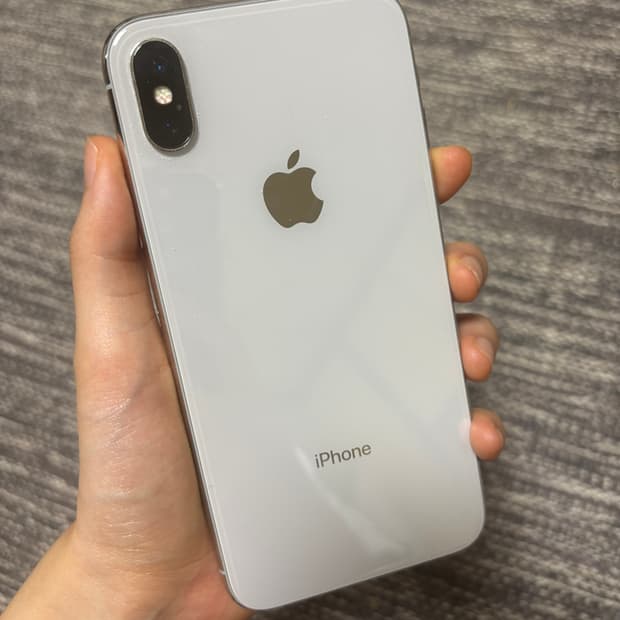 (작례 ㅇ) 아이폰 x 64gb 실버