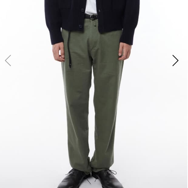 YRS Y-901 slim straight chino sage green
