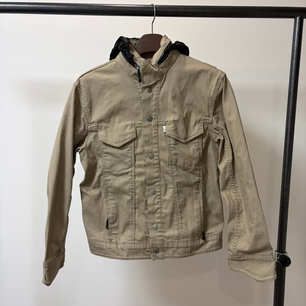 (M) levis 리바이스 화이트탭 히든 후드 유틸리티 트러커 자켓